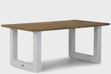 Lifestyle Talai dining tuintafel wit 180 x 100 cm