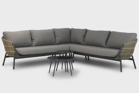 Coco Nathan/Enchante 60-40 cm hoek loungeset 5-delig
