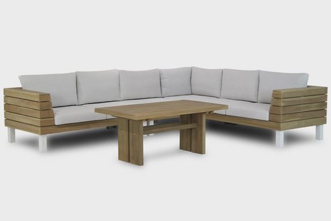 Lifestyle Seashore/Brighton 140 cm hoek loungeset 5-delig