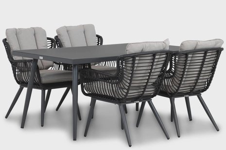 Coco Azzano/Valencia 170 cm dining tuinset 5-delig