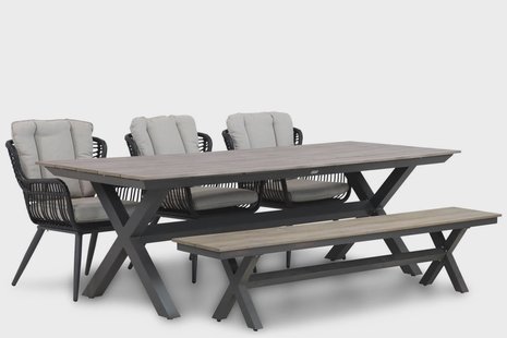 Coco Azzano/Forest 240 cm dining tuinset 5-delig