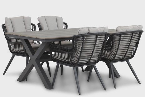 Coco Azzano/Forest 180 cm dining tuinset 5-delig