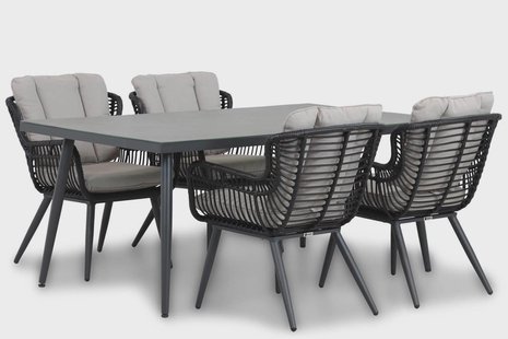 Coco Azzano/Sophia 180 cm dining tuinset 5-delig