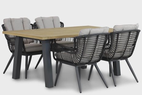 Coco Azzano/Glasgow 180 cm dining tuinset 5-delig