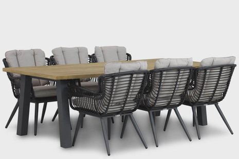 Coco Azzano/Glasgow 240 cm dining tuinset 7-delig