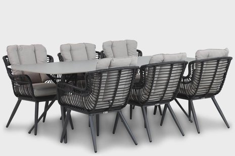 Coco Azzano/Valerio 240 cm dining tuinset 7-delig