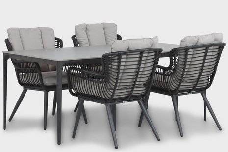 Coco Azzano/Gianna 180 cm dining tuinset 5-delig