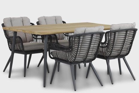 Coco Azzano/Montana 180 cm dining tuinset 5-delig