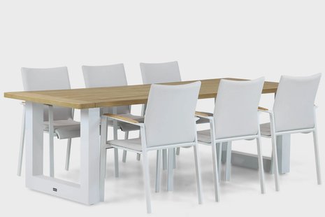 Lifestyle Brandon/Talai 240 cm dining tuinset 7-delig