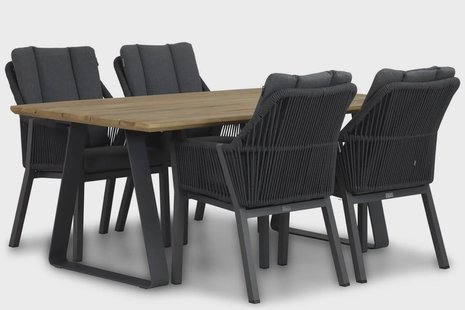 Lifestyle Verona/Palta 180 cm dining tuinset 5-delig