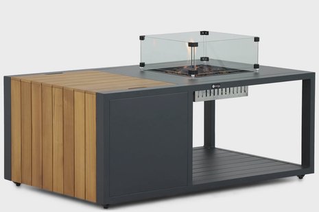 Santika Amida lounge vuurtafel 130 x 80 cm