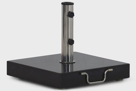 Lifestyle Granieten parasolvoet 40 kg verrijdbaar