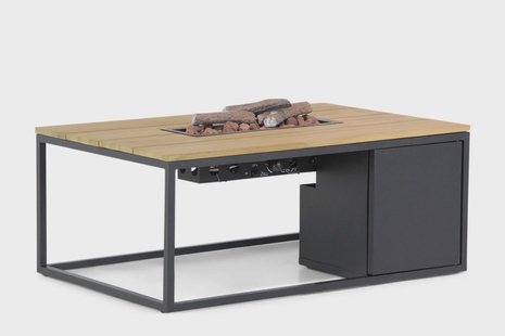 Cosiloft vuurtafel rechthoek 120 cm