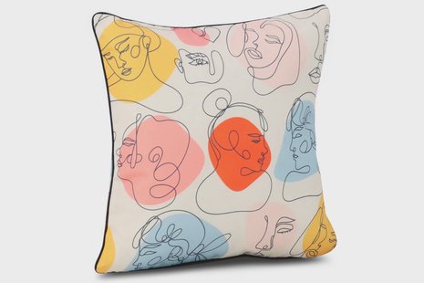 Stoff Nara sierkussen 45 x 45 cm