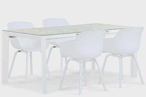Lifestyle Salina/Alicante 180/240 cm dining tuinset 5-delig
