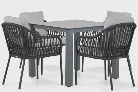 Coco Puerto/Yoko 90 cm dining tuinset 5-delig