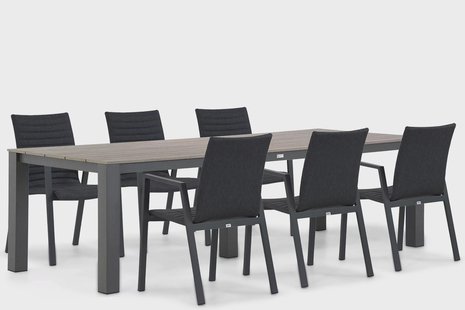Osmen Joliet/Valley 240 cm dining tuinset 7-delig
