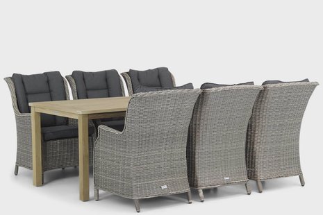 Garden Collections Aberdeen/Weston 210 cm dining tuinset 7-delig