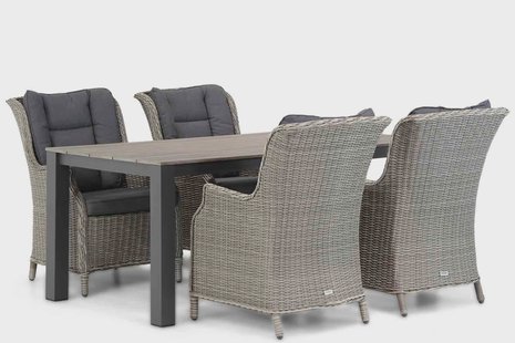 Garden Collections Aberdeen/Valley 180 cm dining tuinset 5-delig