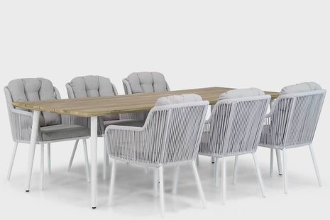 Santika Tendenza/Montana 240 cm dining tuinset 7-delig