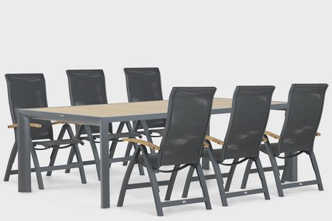 Presto Tarenta/Borello 240 cm dining tuinset 7-delig