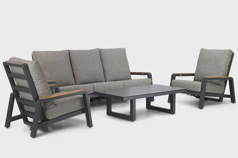 Osmen Manly stoel-bank loungeset 4-delig