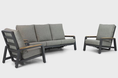 Osmen Manly stoel-bank loungeset 3-delig