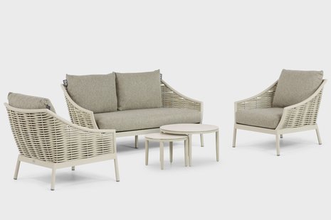 Apple Bee Milou/Ibiza 50/70 cm stoel-bank loungeset 5-delig