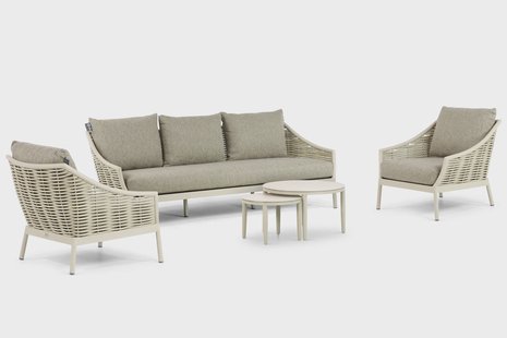 Apple Bee Milou/Ibiza 50/70 cm stoel-bank loungeset 5-delig