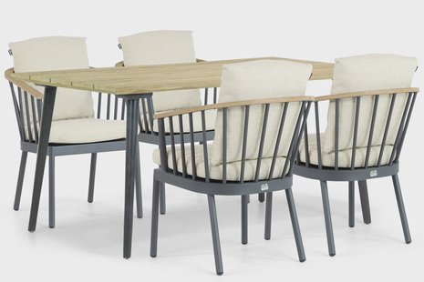 Apple Bee Condor/Montana 180 cm dining tuinset 5-delig