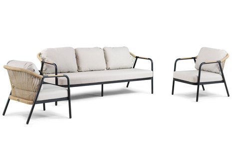 Hartman Nice stoel-bank loungeset 3-delig