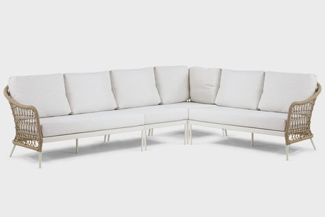 Coco Bali hoek loungeset 4-delig