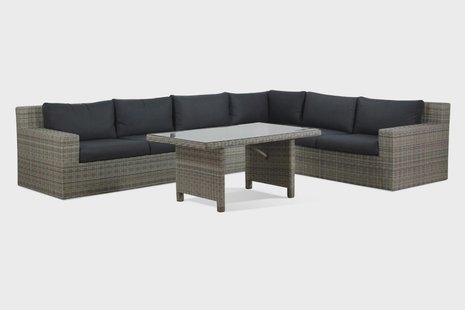 Garden Collections Amico/Napoli dining loungeset 5-delig