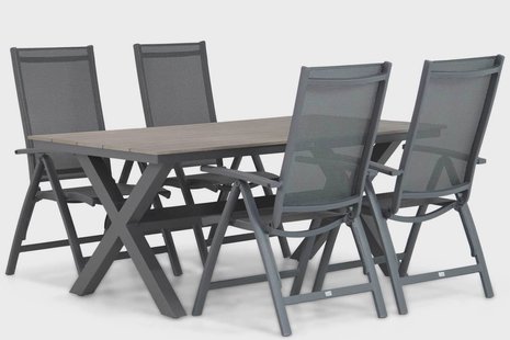Presto Vasto/Forest 180 cm dining tuinset 5-delig