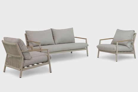 Coco Sevilla stoel-bank loungeset 3-delig