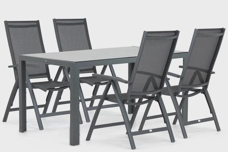 Presto Vasto/Venustas 150 cm dining tuinset 5-delig