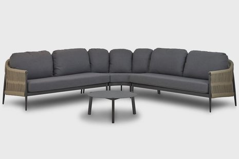 Coco Romeo/Rimini 75 cm hoek loungeset 4-delig