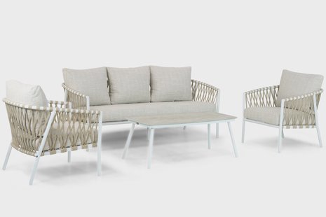 Lifestyle Feraro stoel-bank loungeset 4-delig