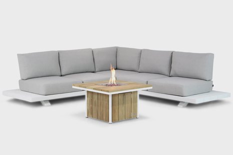 Santika Attico/Seaside 90 cm hoek loungeset 4-delig