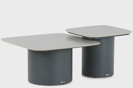 Coco Ronda lounge tafelset 50 cm + 70 cm