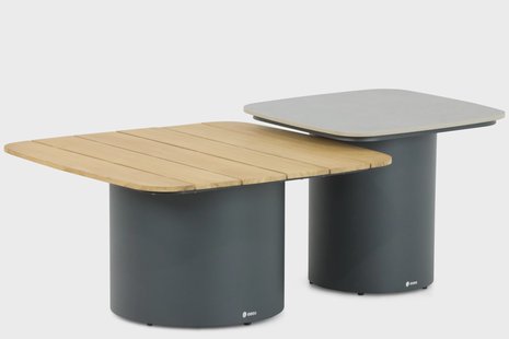 Coco Ronda lounge tafelset 50 cm + 70 cm