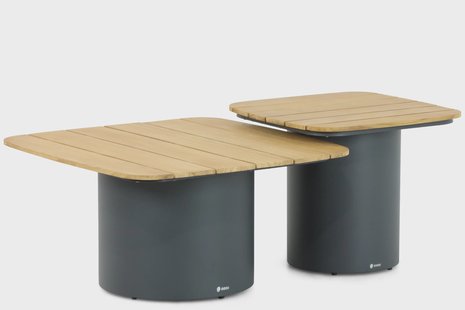 Coco Ronda lounge tafelset 50 cm + 70 cm