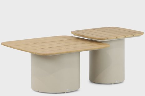 Coco Ronda lounge tafelset 50 cm + 70 cm