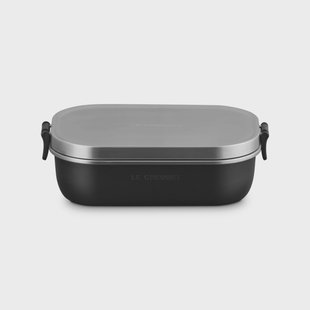 Le Creuset - On The Go Lunchbox 0,9L Mat Zwart
