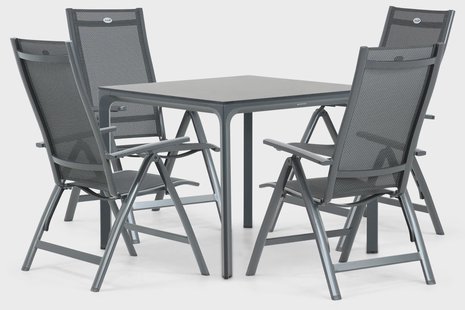 Hartman Royal Club/Cesar 90 cm dining tuinset 5-delig