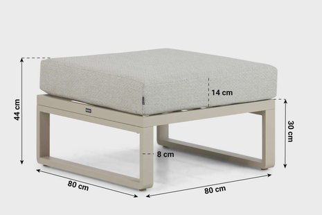 Lifestyle Lezo lounge voetenbank