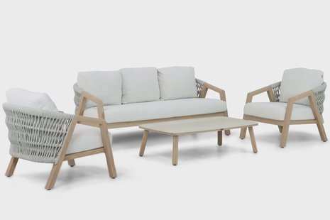 Santika Indah stoel-bank loungeset 4-delig