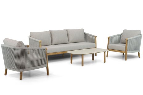 Lifestyle Bloom stoel-bank loungeset 4-delig