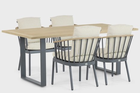 Apple Bee Condor/Condor 190 cm dining tuinset 5-delig