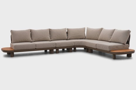 Santika Guss hoek loungeset 4-delig